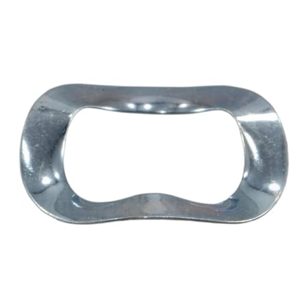 Midwest Fastener Split Lock Washer, For Screw Size 7/16 in Steel, Zinc Plated Finish, 12 PK 39825